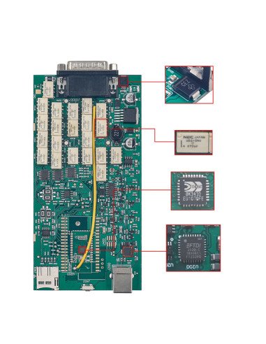 Autocom Delphi 1 placa