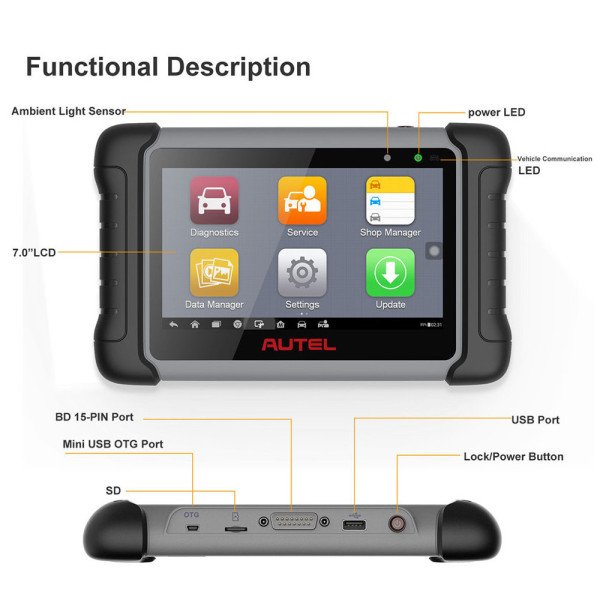 Autel mk808 MK808 s 2024
