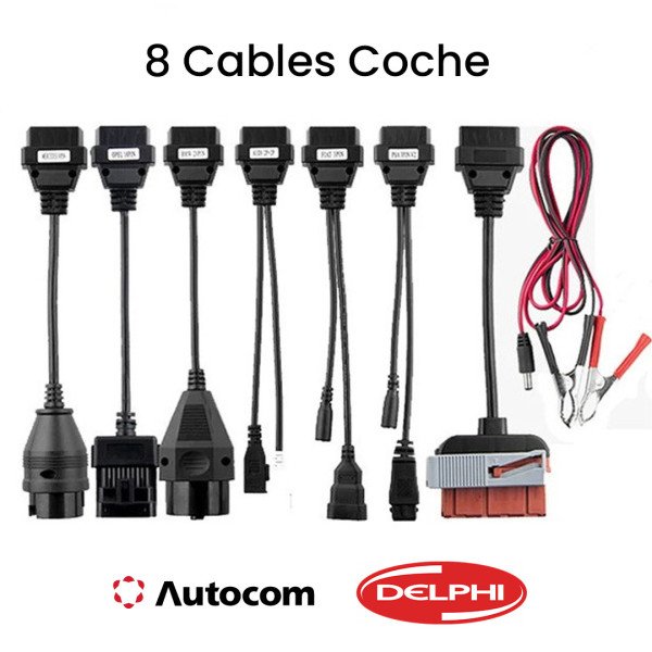 Cables Autocom y Delphi modelos antiguos