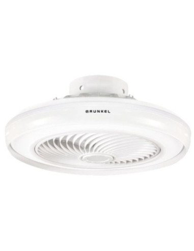 Ventilador de techo grunkel skywind-20b/ 7w/ 5 aspas 50cm/ 6 velocidades