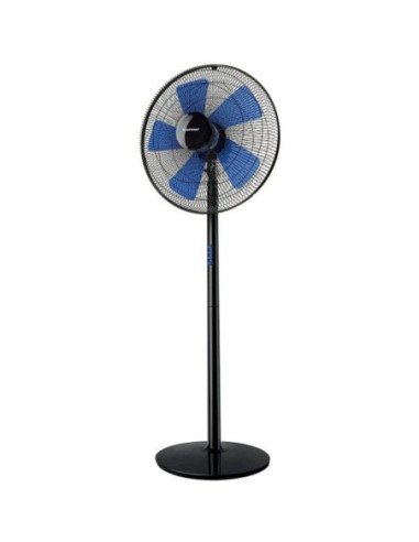 Ventilador de pie blaupunkt bp2009/ 45w/ 5 aspas 40cm/ 3 velocidades