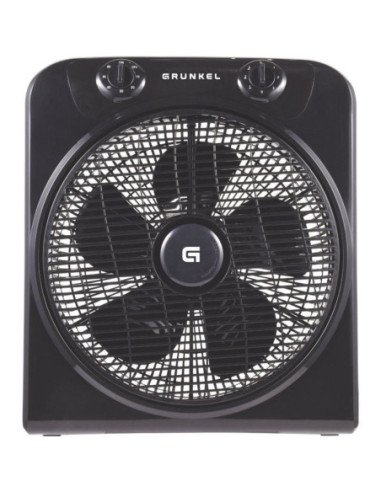 Ventilador de suelo grunkel box fan ng/ 45w/ 5 aspas 30cm/ 3 velocidades