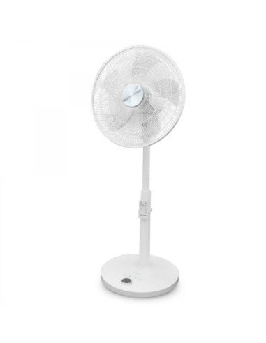 Ventilador de pie grunkel fan-14silence plus/ 28w/ 5 aspas 45cm/ 12 velocidades