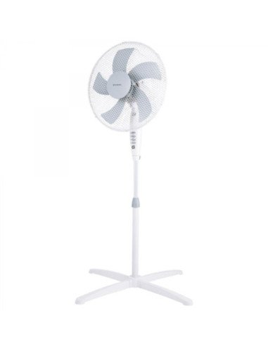 Ventilador de pie grunkel fan-165x/ 50w/ 5 aspas 40cm/ 3 velocidades