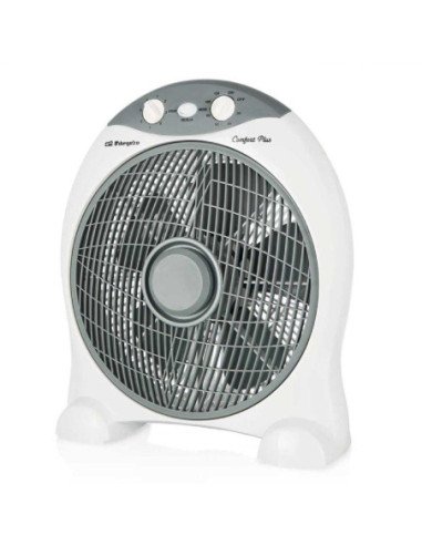 Ventilador de suelo orbegozo box fan bf 1030/ 45w/ 5 aspas 30cm/ 3 velocidades