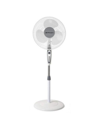 Ventilador de pie orbegozo sf 0147/ 50w/ 3 aspas 40cm/ 3 velocidades