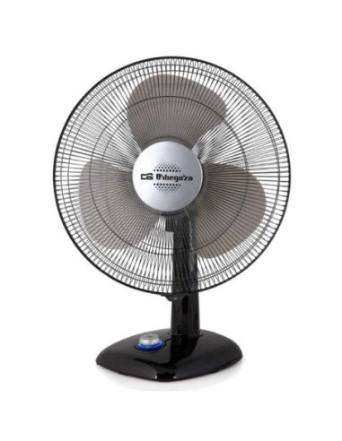 Ventilador de sobremesa orbegozo tf 0144/ 50w/ 3 aspas 40cm/ 3 velocidades