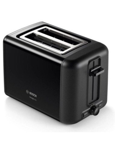 Tostador bosch designline tat3p423/ 970w/ negro
