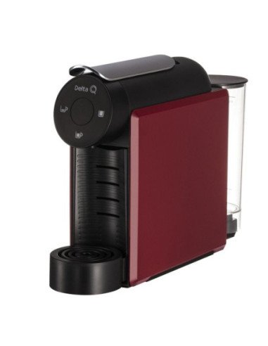 Cafetera de cápsulas delta mini qool/ roja
