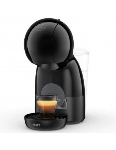 Cafetera de cápsulas delonghi piccolo xs edg210/ negra