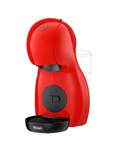 Cafetera de cápsulas delonghi piccolo xs edg210/ roja y negra