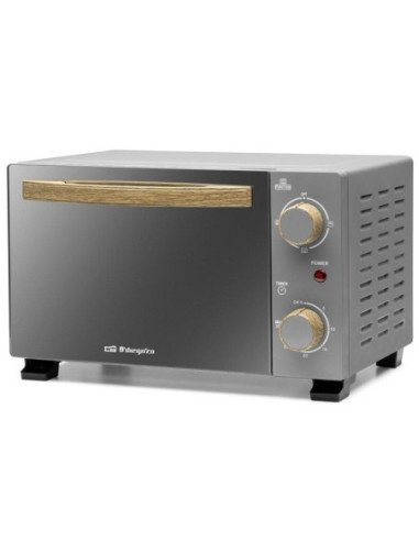 Horno de sobremesa orbegozo ho 995/ 800w/ capacidad 10l/ gris