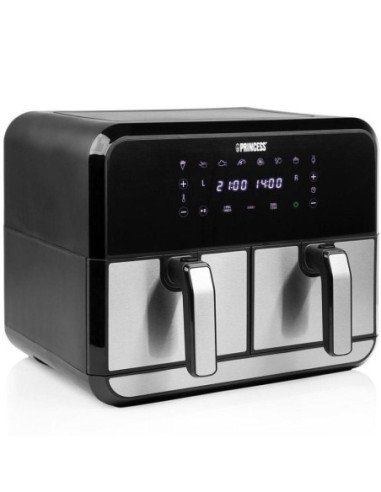 Freidora por aire airfryer / sin aceite princess double basket airfryer 182074/ 2400w/ capacidad 8l