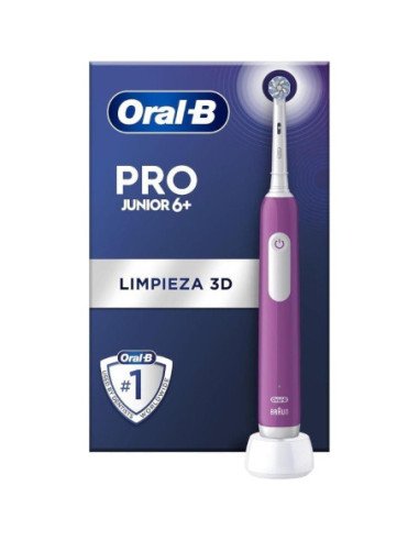 Cepillo dental braun oral-b pro junior 6+/ purpura