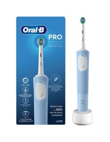Cepillo dental braun oral-b vitality pro precision clean/ azul