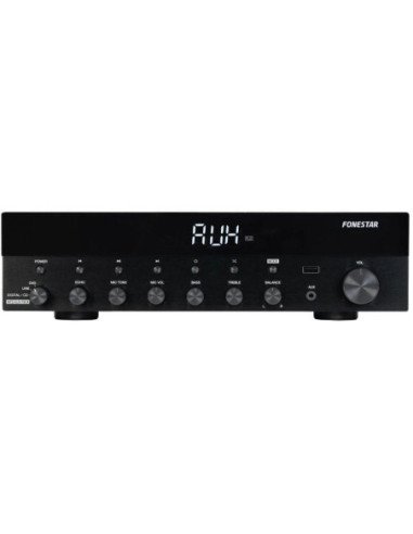 Amplificador estéreo fonestar as-6060/ 120w