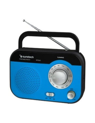 Radio portátil sunstech rps560/ azul