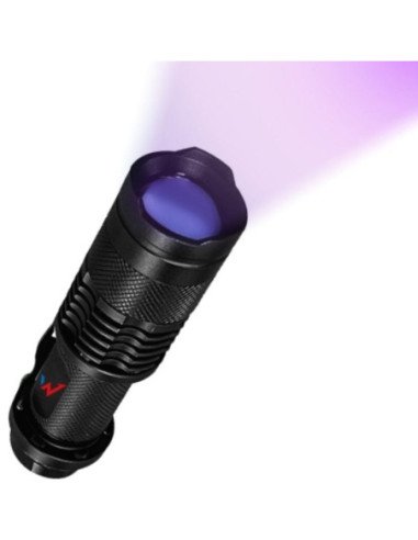 Linterna ultra violeta wonder wt1l/ 395 nanómetros/ 1 pilas *aa