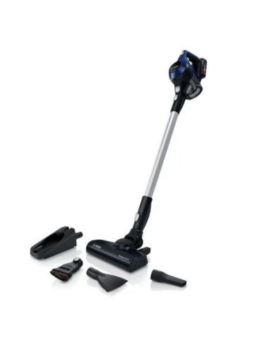 Aspirador escoba con batería bosch serie 6 unlimited azul/ 18v/ autonomía 30 min