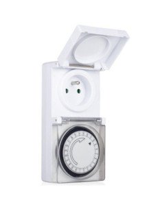 Programador de enchufe smartwares (tm116b) 10.047.51/ potencia máxima 3500w