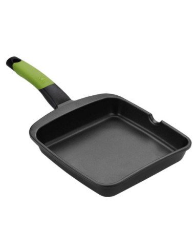 Asador bra prior a121459/28cm/ aluminio fundido/ apto para inducción